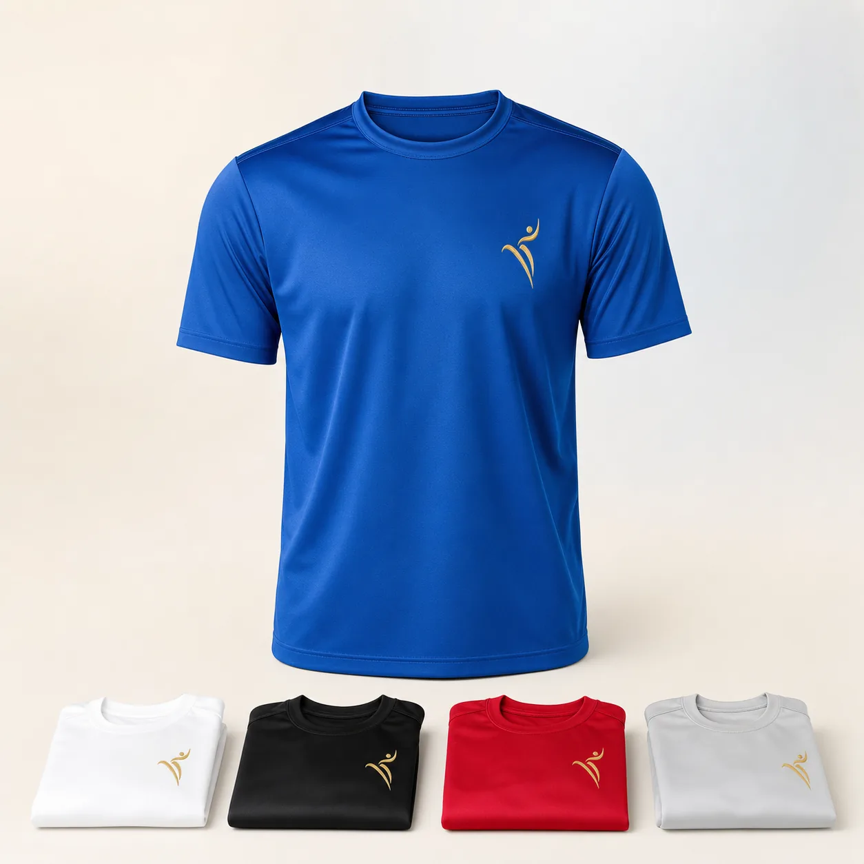Custom short-sleeve performance T-shirt by Ola Creaciones