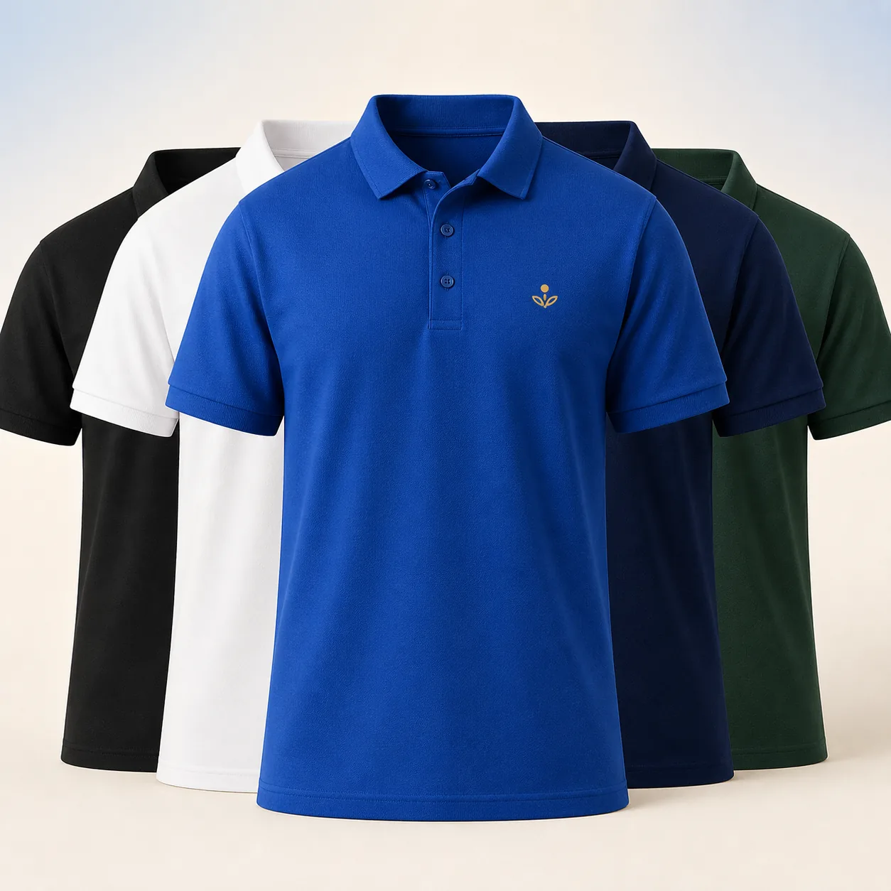 Custom Gildan DryBlend polo shirt by Ola Creaciones