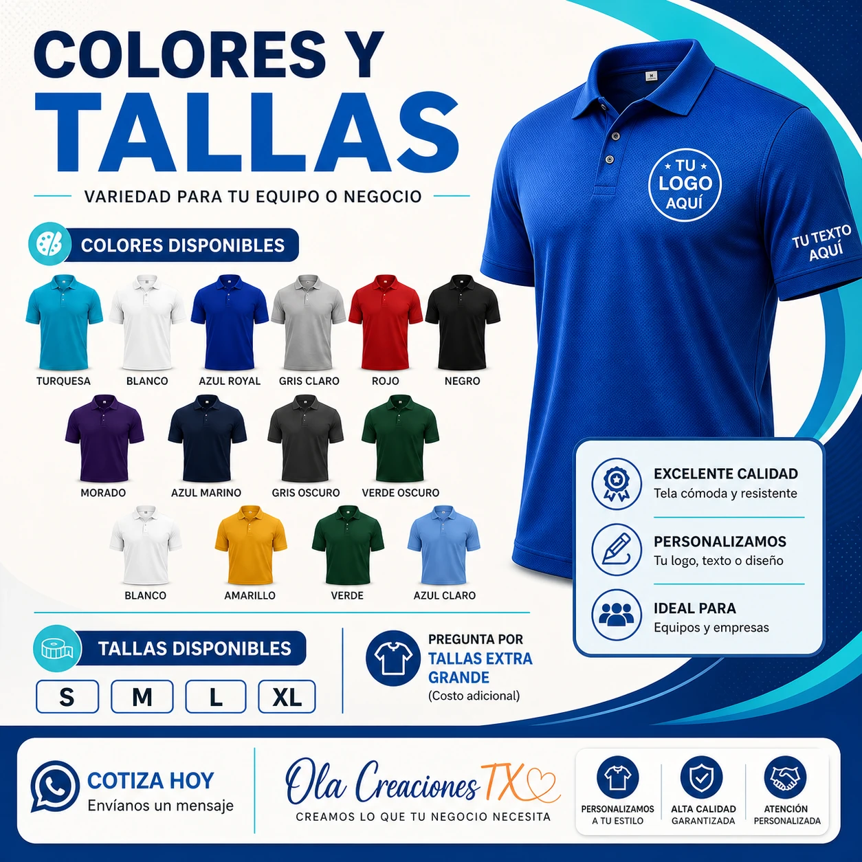 Custom Dry-Fit polos