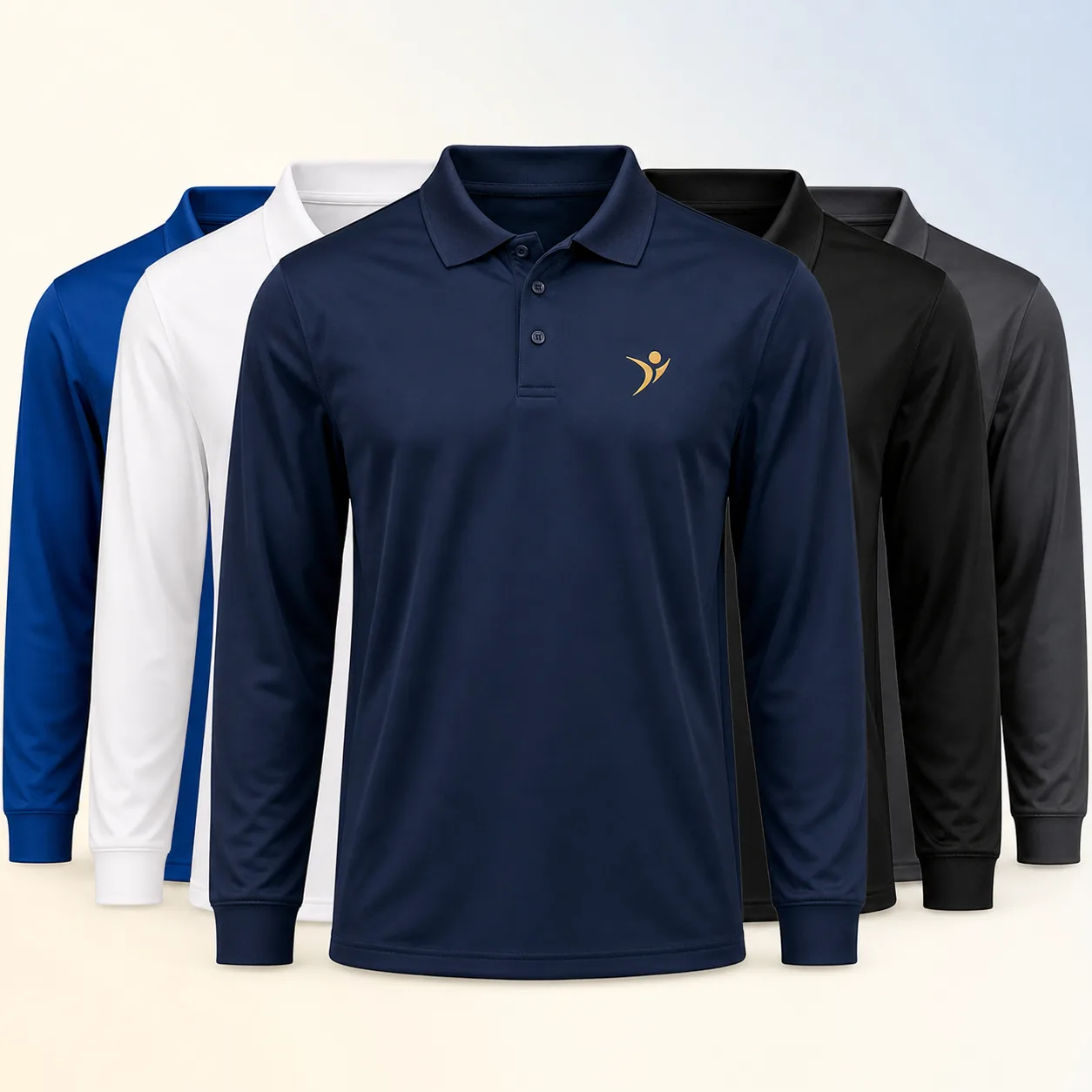 Custom Sport-Tek long-sleeve polo by Ola Creaciones