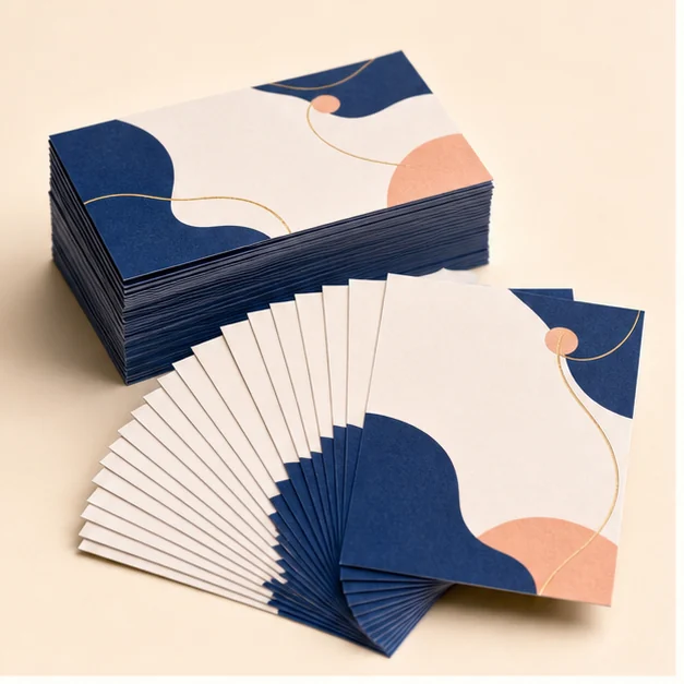 Tarjetas de presentación personalizadas, imagen ilustrativa